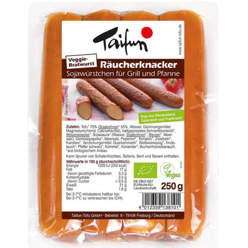 Taifun Tofu saucisse végétarien bio 250g